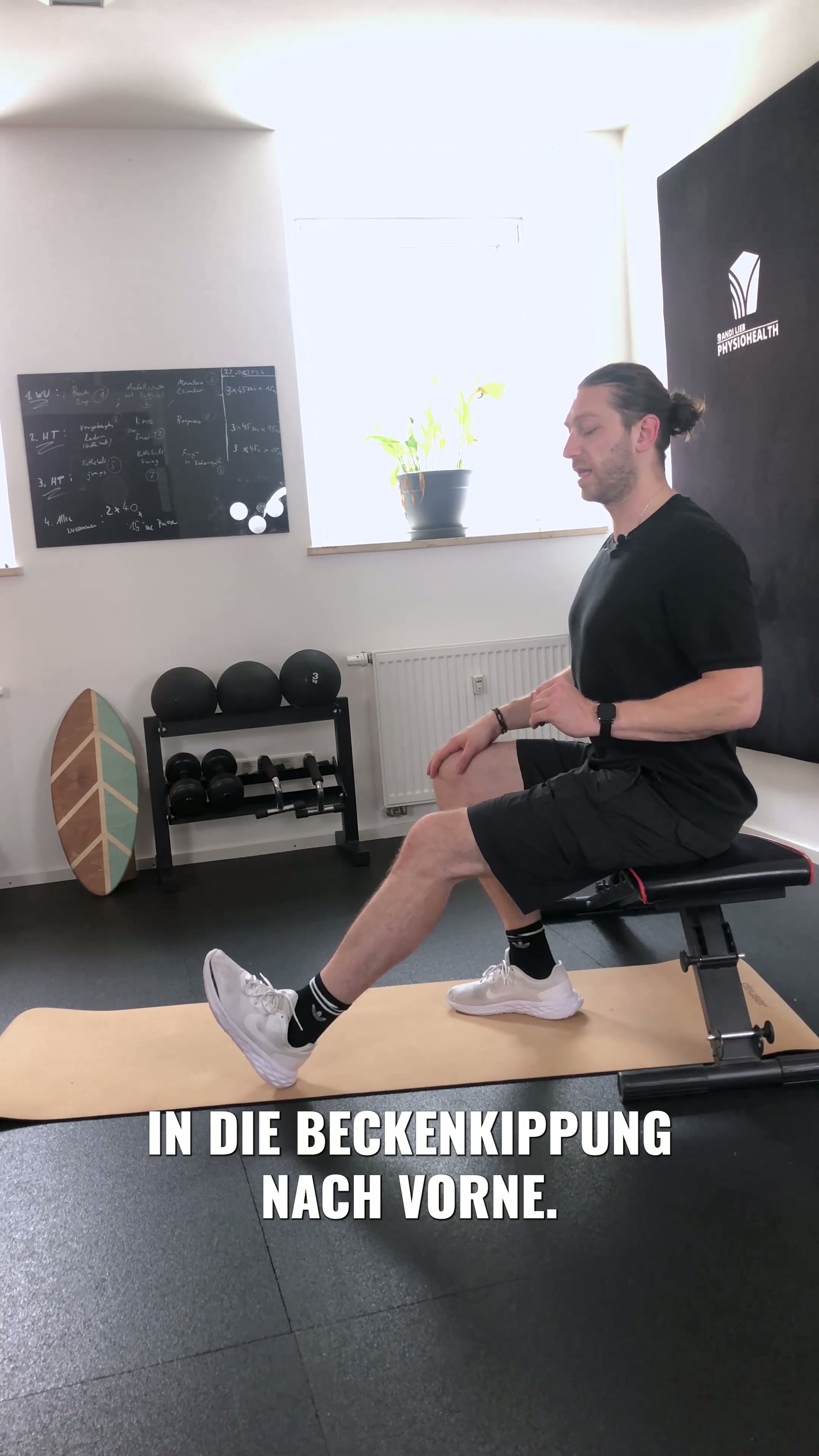 Dehnung der Ischiocruralen Muskulatur im Sitzen